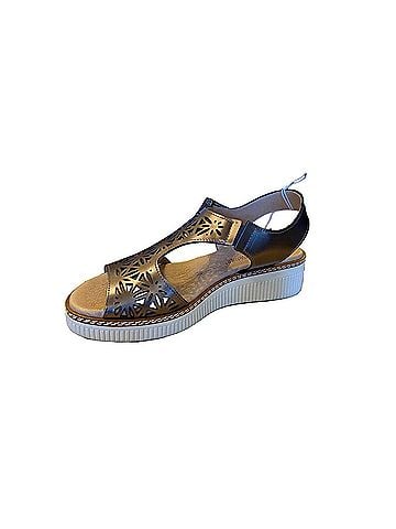 Eric Michael Women's Trudy Sandal in Bronze (view 2)