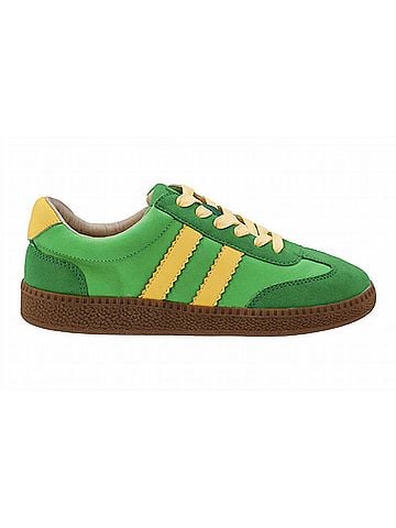 Corkys Women's Heads Up Sneaker in Green (view 1)