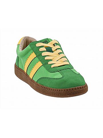 Corkys Women's Heads Up Sneaker in Green (view 2)