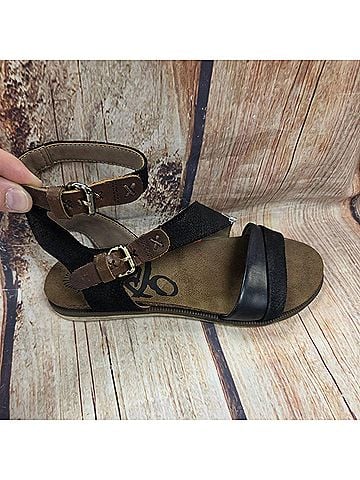 otBt Women's March On Sandal in Black (view 2)