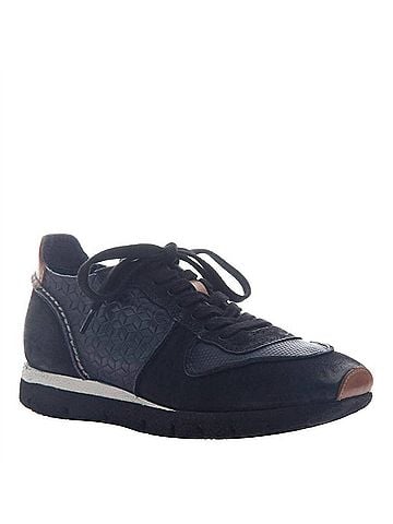 otBt Women's Snowbird Sneaker in Navy/Black (view 1)