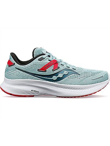 Saucony Women's Guide 16 Running Shoes in Mineral/Rose (view 1)