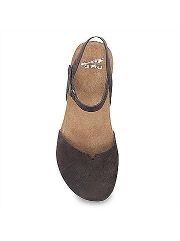 Dansko Women's Rowan Closed Toe Sandal in Chocolate (view 2)