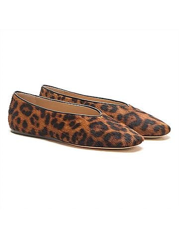 Le Monde Beryl Women's Regency Slipper in Leopard Calf Hair (view 2)