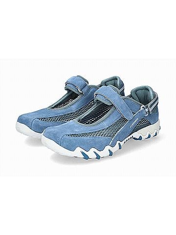 Mephisto Women's Niro Trail Hiking Shoes in Denim (view 2)
