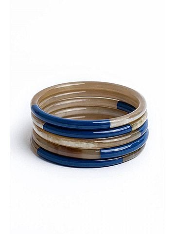 sunshine tienda Women's Bangle Set in Navy (view 1)