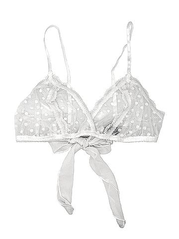 ONLY HEARTS Women's Coucou Lola Bralette in White (view 1)