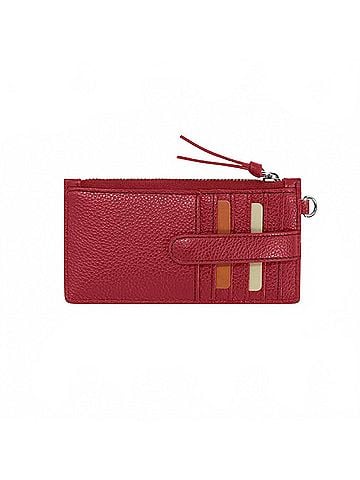 Brighton Women's Deeply In Love Card Pouch in Red (view 2)
