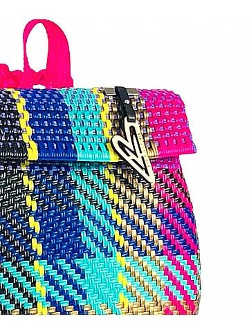 Maria Victoria Crop Backpack Bag in Multi (view 2)
