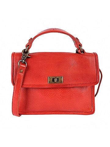 Latico Women's Arlo Handcrafted Leather Crossbody Bags in Poppy (view 1)
