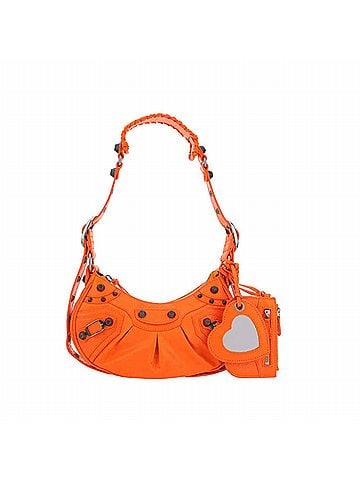 Balenciaga Women's Le Cagole Shoulder Bag in Orange (view 2)