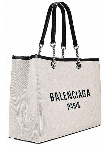 Balenciaga Women's Duty Free Tote Bag in Natural (view 2)