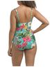 Jantzen Floral Multi Color One Piece Swimsuit Size 16 - photo 2