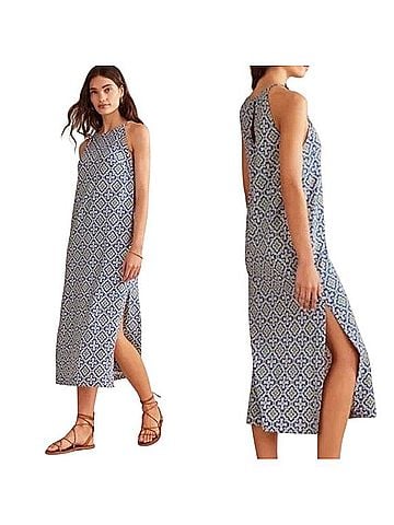 Boden racer neck jersey dress Casual Dress (view 1)