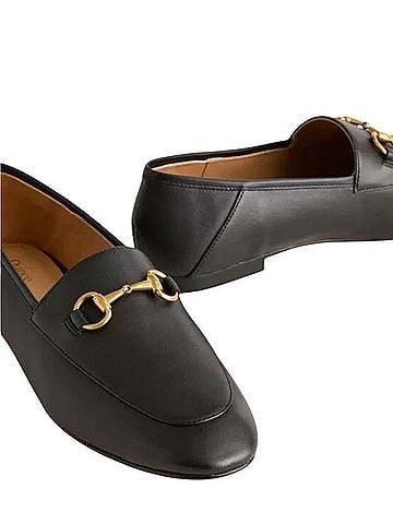 Quince Italian Leather Horsebit Loafer Flats (view 1)