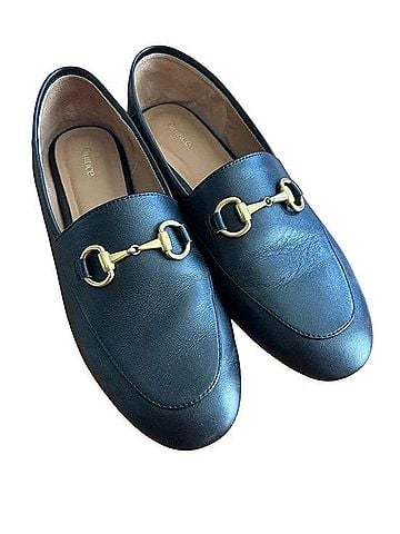 Quince Italian Leather Horsebit Loafer Flats (view 2)