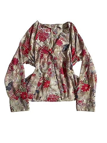 Christopher & Banks Long Sleeve Blouse (view 1)