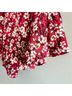 Kivari 100% Rayon Floral Red Ivory Shorts Size XS - photo 7