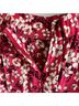 Kivari 100% Rayon Floral Red Ivory Shorts Size XS - photo 9