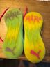 Puma Purple Yellow Green Sneakers Size 8 - photo 5