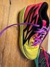 Puma Purple Yellow Green Sneakers Size 8 - photo 7