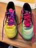 Puma Purple Yellow Green Sneakers Size 8 - photo 8