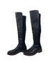 Stuart Weitzman 100% Leather Solid Black Boots Size 10 1/2 - photo 6