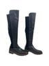 Stuart Weitzman 100% Leather Solid Black Boots Size 10 1/2 - photo 12
