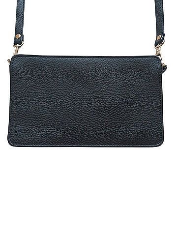 Kiko Pebbled Leather Wallet Crossbody Wallet (view 2)