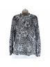 Lilly Pulitzer Floral Black White Long Sleeve Blouse Size S - photo 7