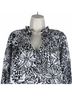 Lilly Pulitzer Floral Black White Long Sleeve Blouse Size S - photo 5