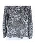 Lilly Pulitzer Floral Black White Long Sleeve Blouse Size S - photo 9