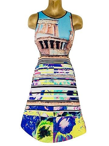 Clover Canyon Acropolis Garden Cocktail Dress (view 1)