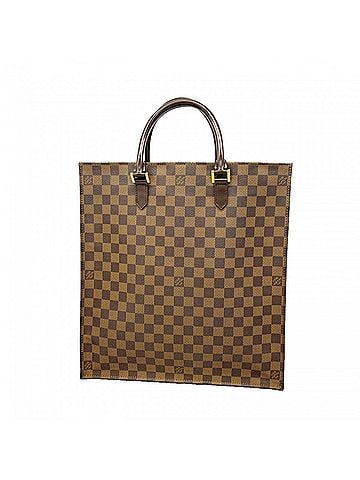 Louis Vuitton Louis Vuitton Damier Sac Plat Tote Bag N51140 Ebene Women's (view 1)