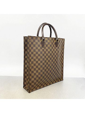 Louis Vuitton Louis Vuitton Damier Sac Plat Tote Bag N51140 Ebene Women's (view 2)