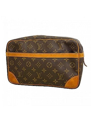 Louis Vuitton Louis Vuitton Monogram Compiegne 28 Clutch Bag M51845 Brown (Men's/Women's) (view 1)