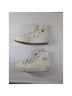 Converse Floral White Ivory Sneakers Size 8 - photo 3