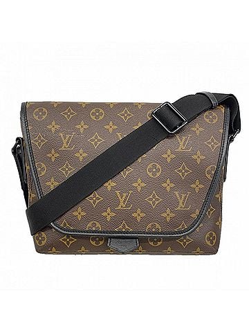 Louis Vuitton Louis Vuitton Monogram Macassar Magnetic Shoulder Bag M45557 Brown Men's (view 1)