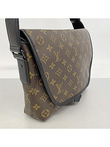 Louis Vuitton Louis Vuitton Monogram Macassar Magnetic Shoulder Bag M45557 Brown Men's (view 2)
