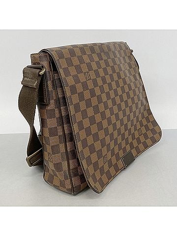 Louis Vuitton Louis Vuitton Damier District MM Shoulder Bag N41212 Ebene Men's (view 2)
