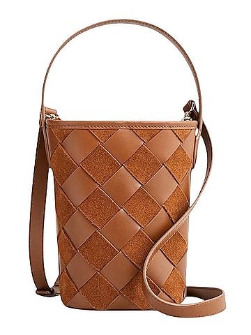 J.Crew Berkeley Leather Bucket Bag (view 1)
