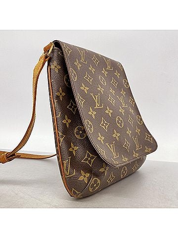 Louis Vuitton Louis Vuitton Monogram Musette Salsa Long Strap Shoulder Bag M51387 Brown Women's (view 2)