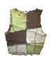 Garage Color Block Multi Color Green Brown Sleeveless Top Size XS - photo 1