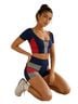 Free People Multi Color Active T-Shirt Size M - photo 1