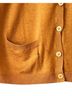 Ganni Orange Cardigan Size S - photo 2