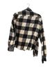 BDG Checkered-gingham Black White Button-Down Shirt Size L - photo 2