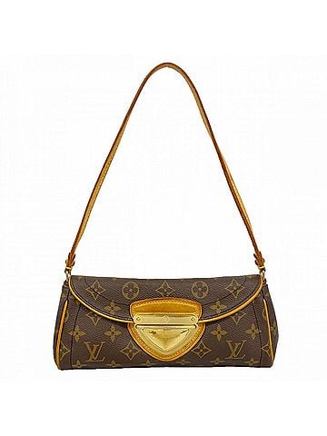 Louis Vuitton Louis Vuitton Monogram Pochette Beverly Shoulder Bag M40122 Brown Women's (view 1)