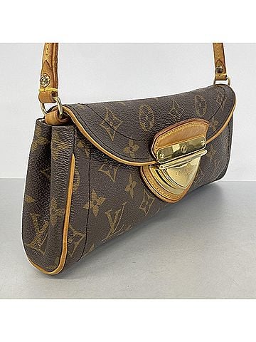 Louis Vuitton Louis Vuitton Monogram Pochette Beverly Shoulder Bag M40122 Brown Women's (view 2)
