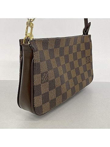 Louis Vuitton Louis Vuitton Damier Navona Bag/Pouch N51983 Ebene Women's (view 2)