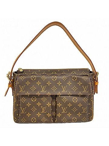 Louis Vuitton Louis Vuitton Monogram Vivacite GM Shoulder Bag M51163 Brown Women's (view 1)